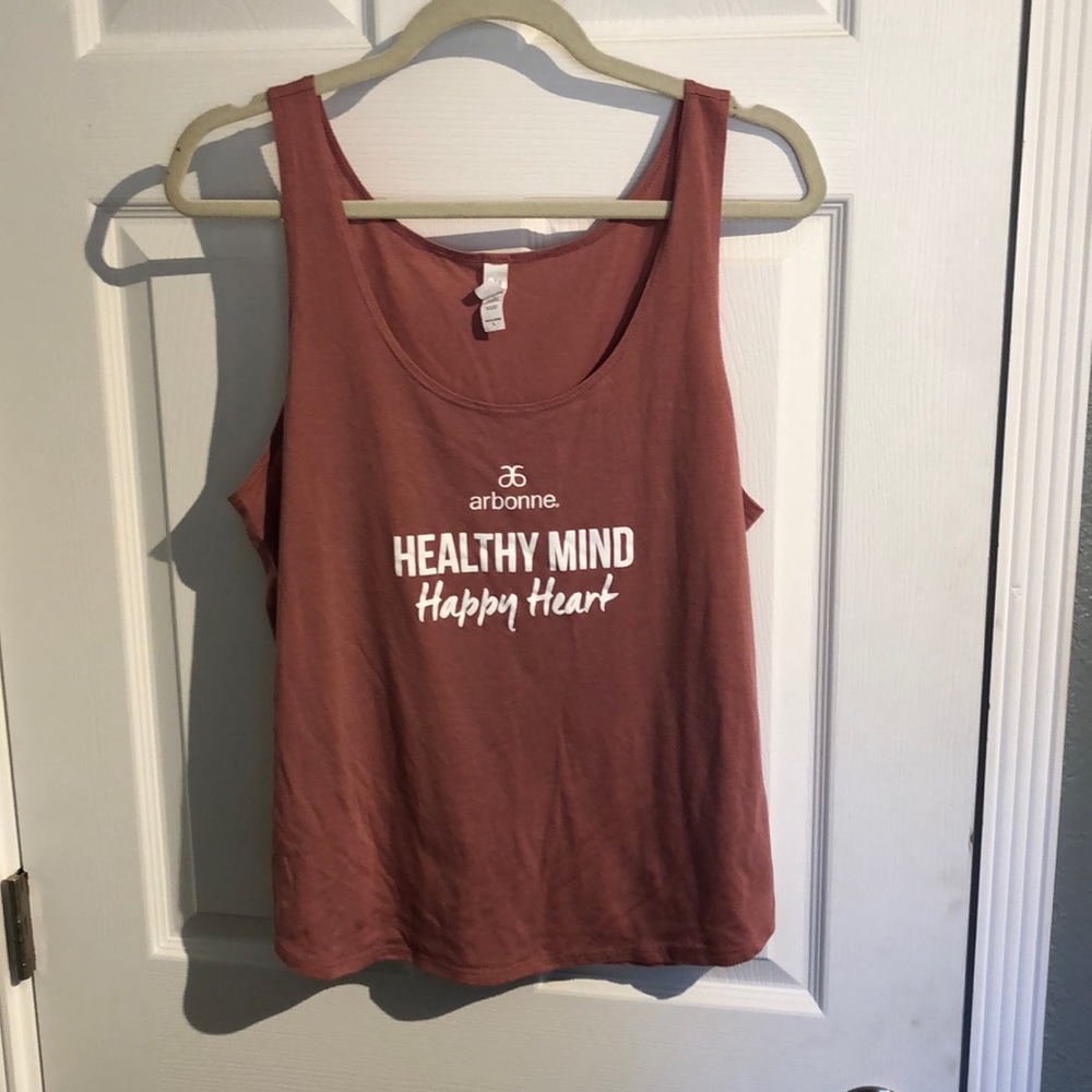 Arbonne bella+canvas tank